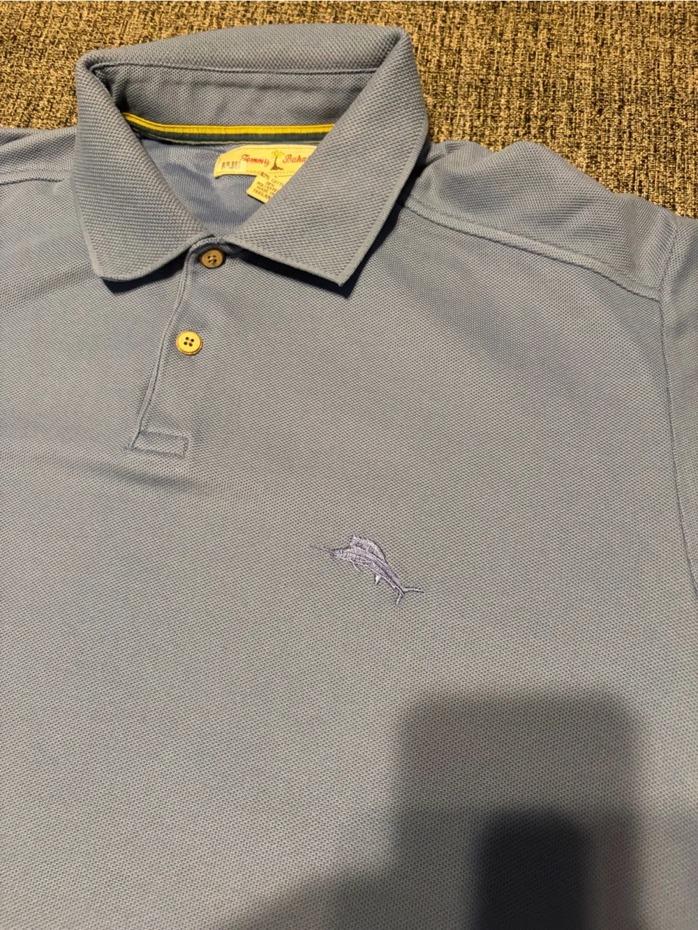 Tommy Bahama Light Blue Polo Shirt